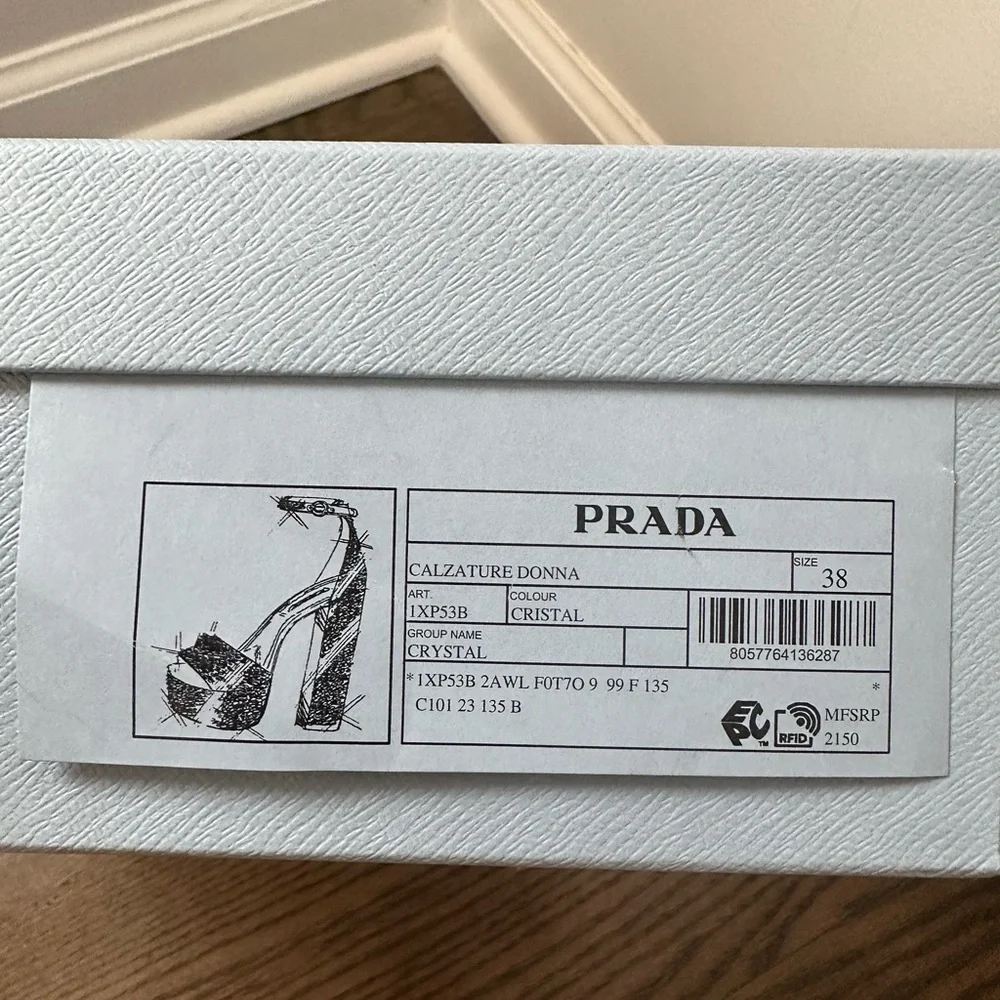 Prada Crystal Sandal - Picture 5 of 5